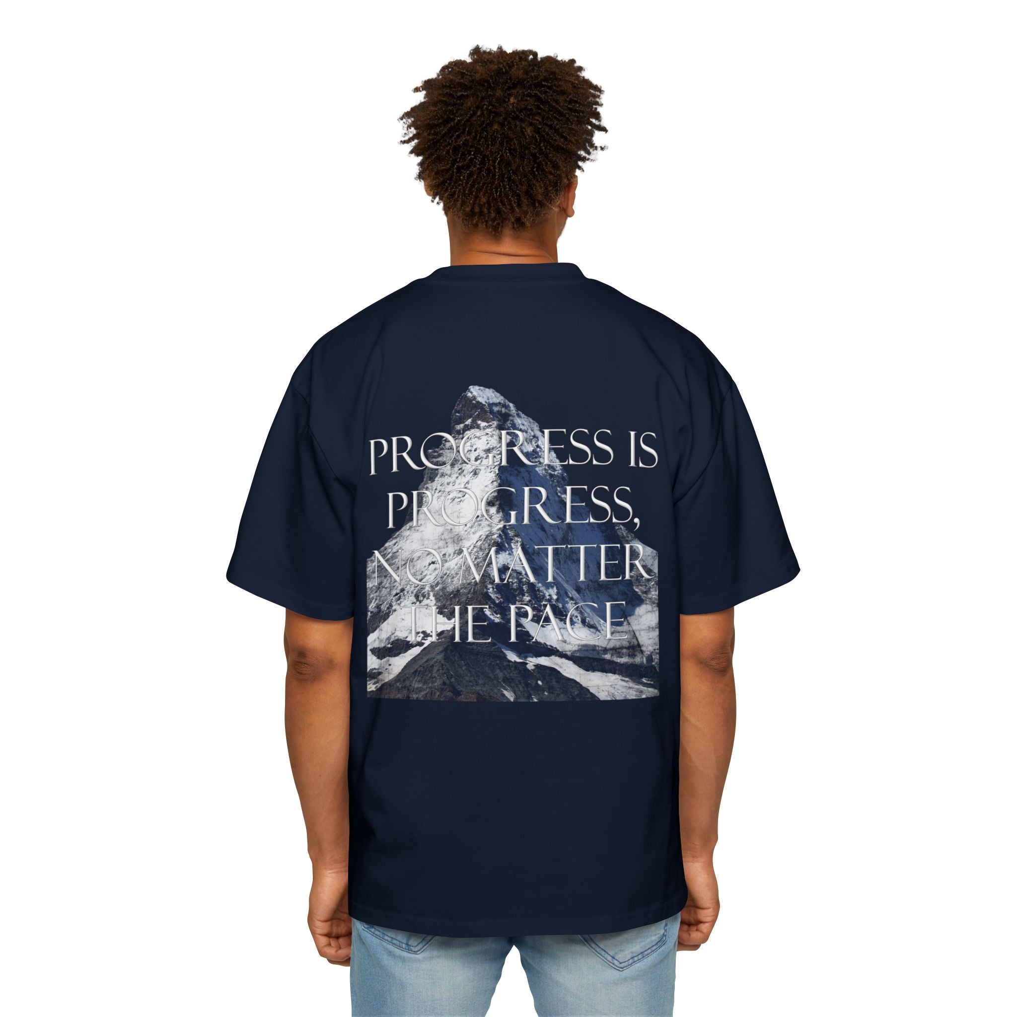 Progress is Progress – Inspirational T-Shirt, Casual Wear, Gift for Him, Motivational Apparel, Perfect for Everyday Style