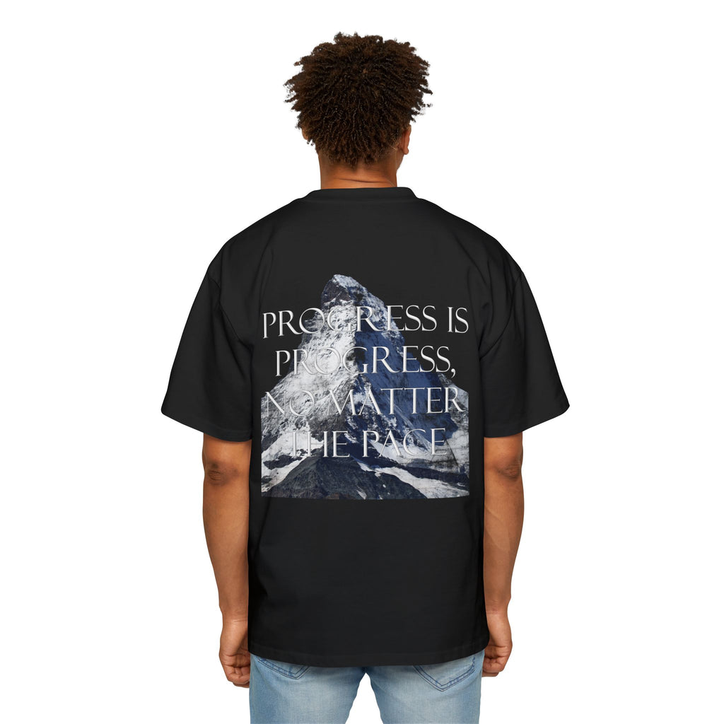 Progress is Progress – Inspirational T-Shirt, Casual Wear, Gift for Him, Motivational Apparel, Perfect for Everyday Style