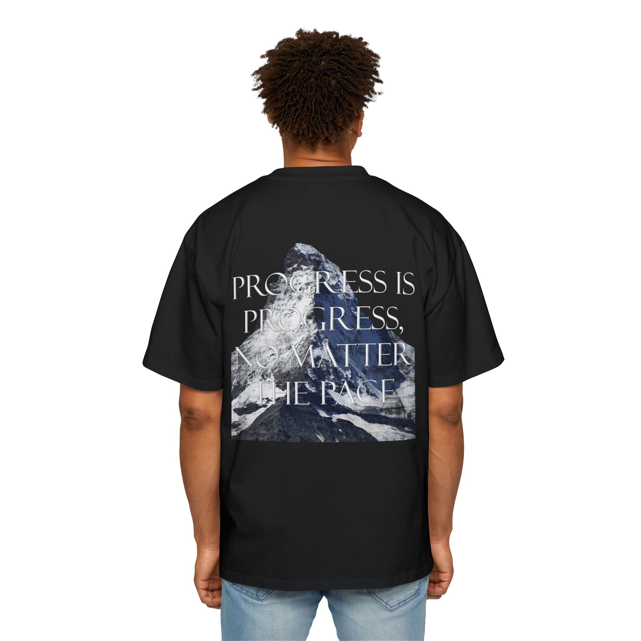 Progress is Progress – Inspirational T-Shirt, Casual Wear, Gift for Him, Motivational Apparel, Perfect for Everyday Style