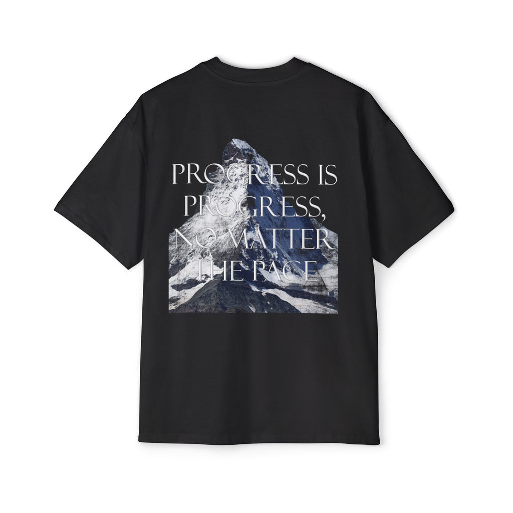 Progress is Progress – Inspirational T-Shirt, Casual Wear, Gift for Him, Motivational Apparel, Perfect for Everyday Style