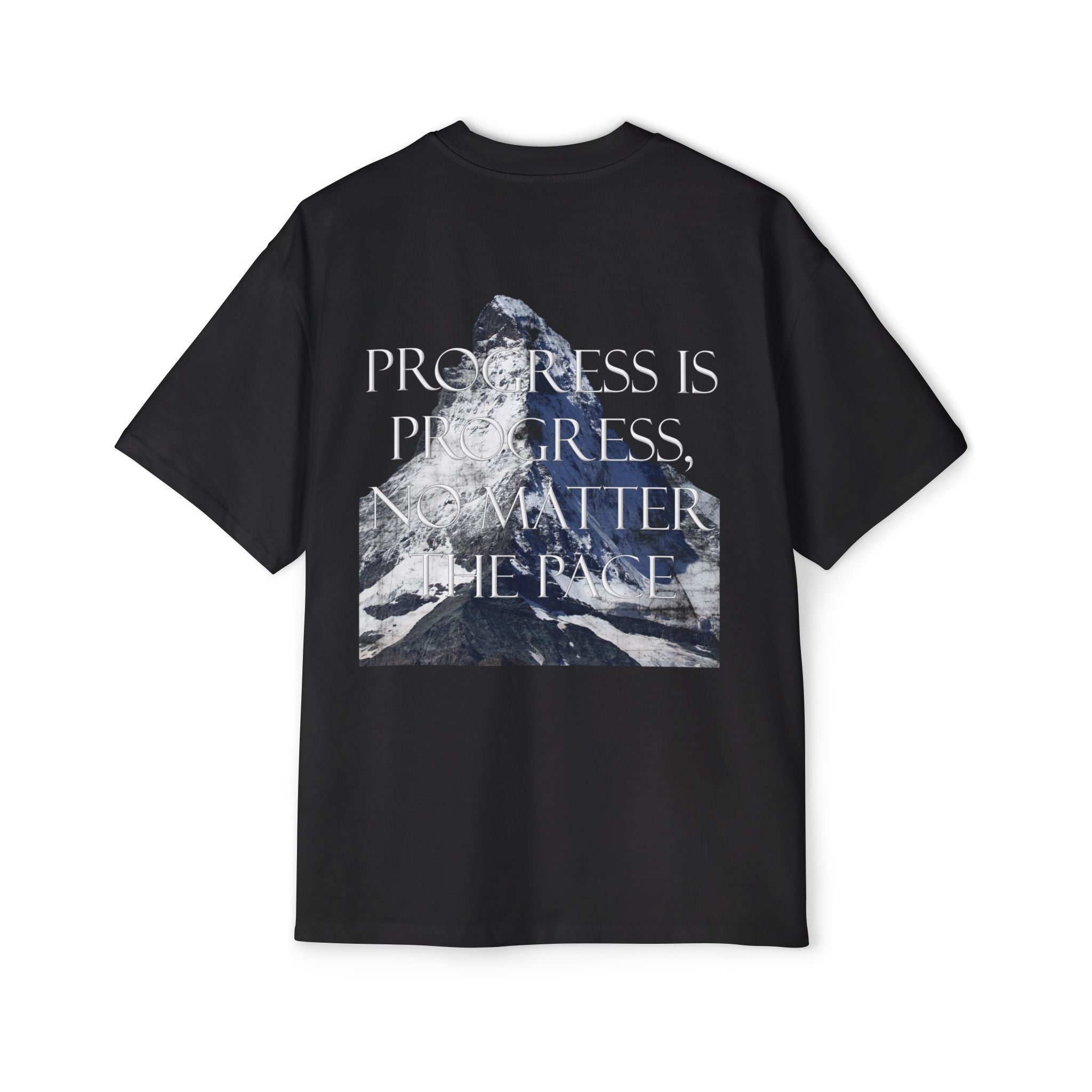 Progress is Progress – Inspirational T-Shirt, Casual Wear, Gift for Him, Motivational Apparel, Perfect for Everyday Style